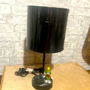 Homemade Marvin the Martian Table lamp.